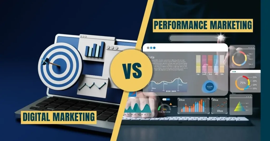 The difference between digital marketing and performance marketing